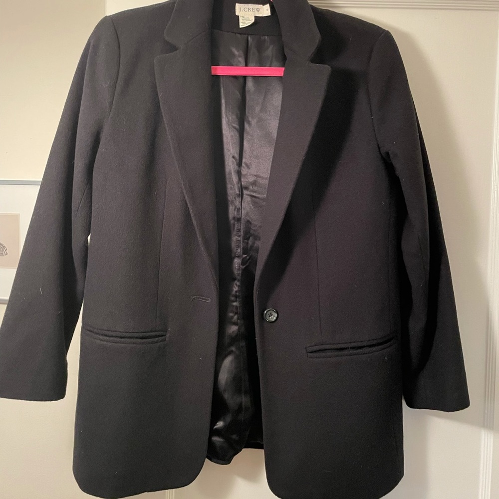 J crew wool and cashmere blazer, SZ 6